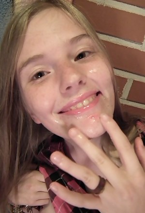 Cute Teen Facialized - Teen Facial Porn Pics - Young Tight Pussy